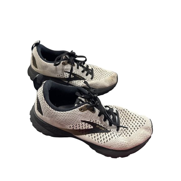 Brooks Revel 4 Womens white black running sneakers shoes size 6 SKU 8809 - Picture 4 of 16